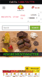 Mobile Screenshot of amritahealthfoods.com